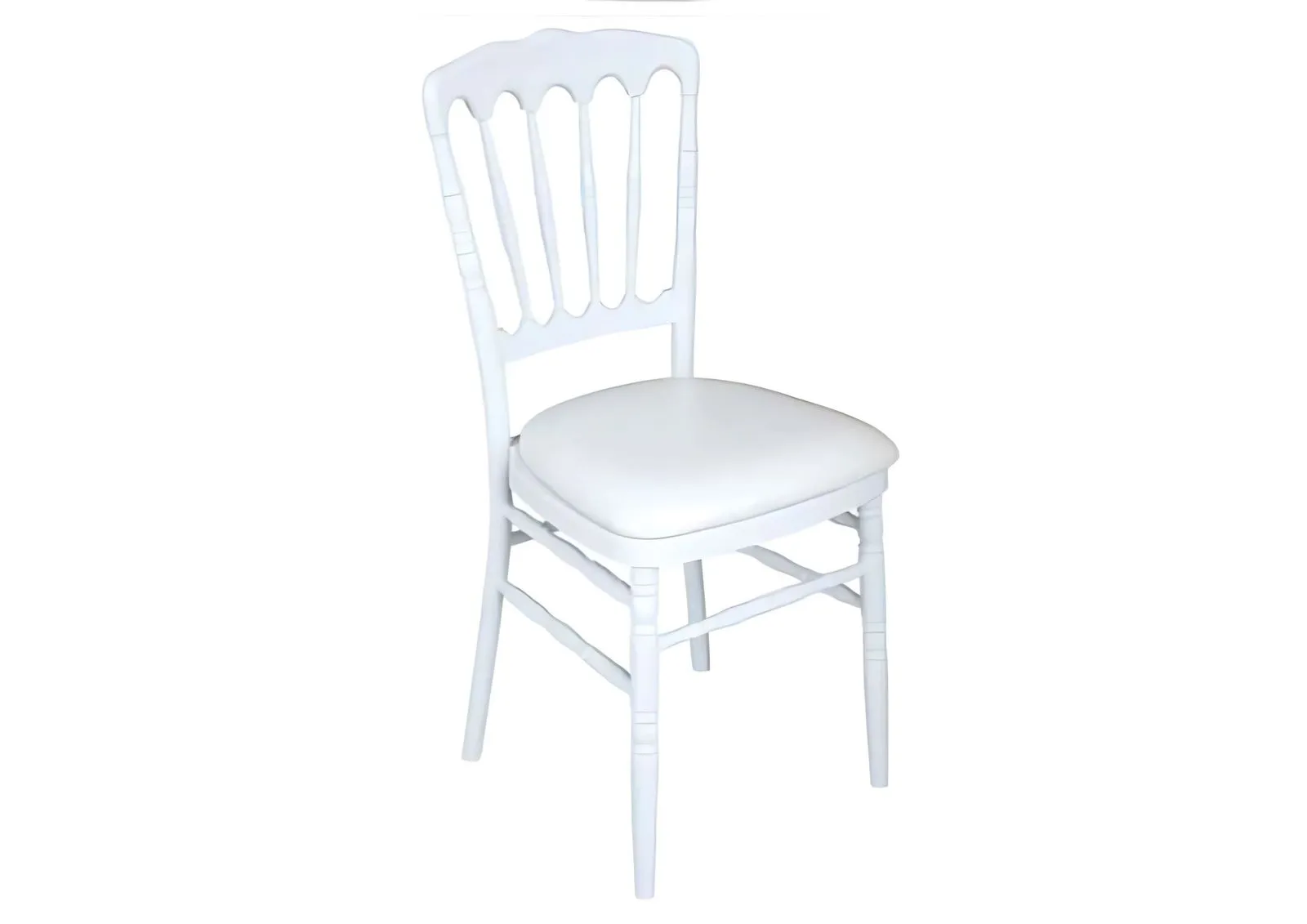 Napoleon Padded Chair (White)