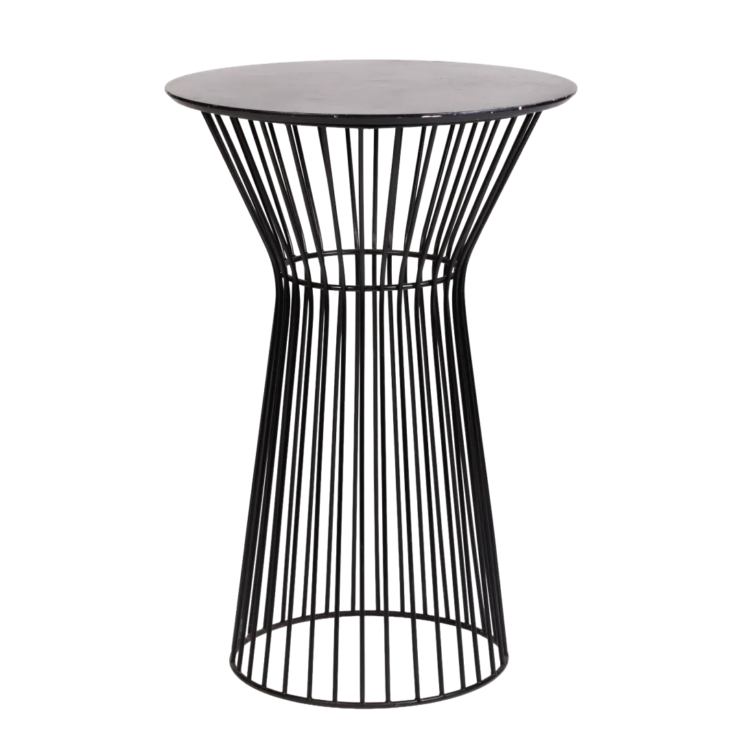 Cocktail Wire Table (Black)