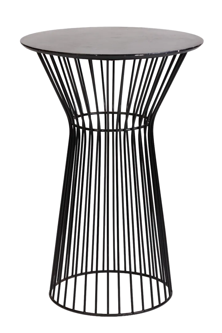 Cocktail Wire Table (Black)