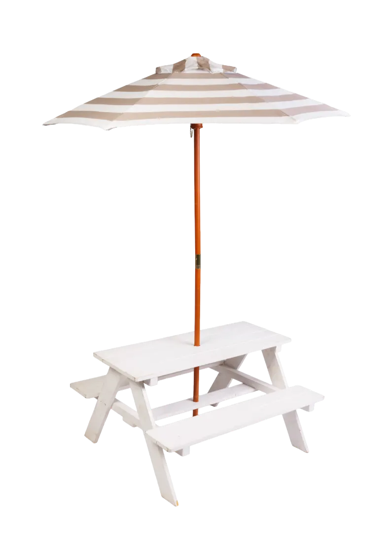 Kids Picnic Table – With Umbrella