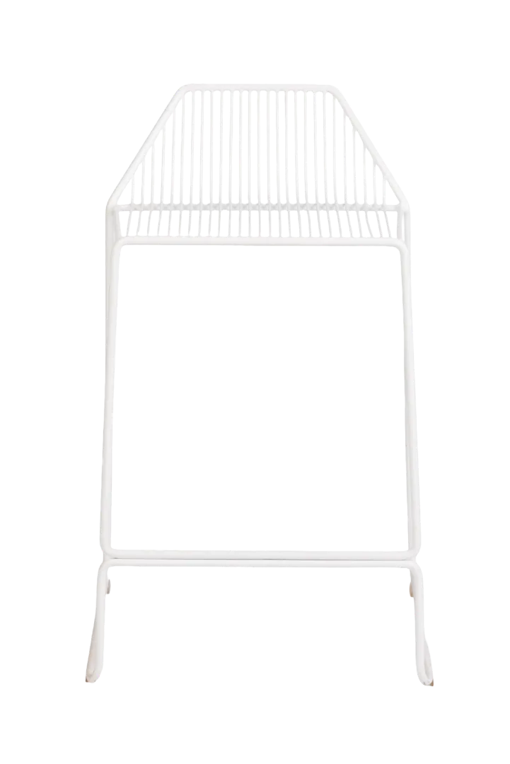 Linear Bar Stool – (White)