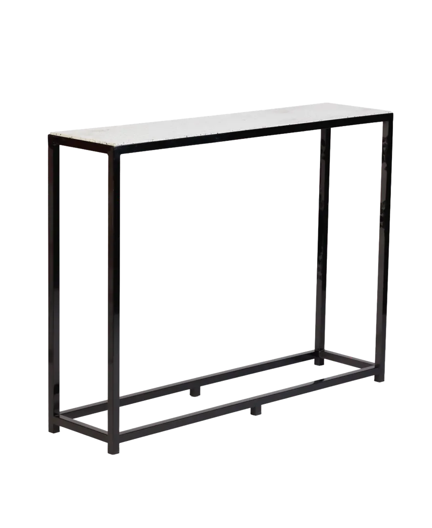 Terrazzo High Bar Table (Black)
